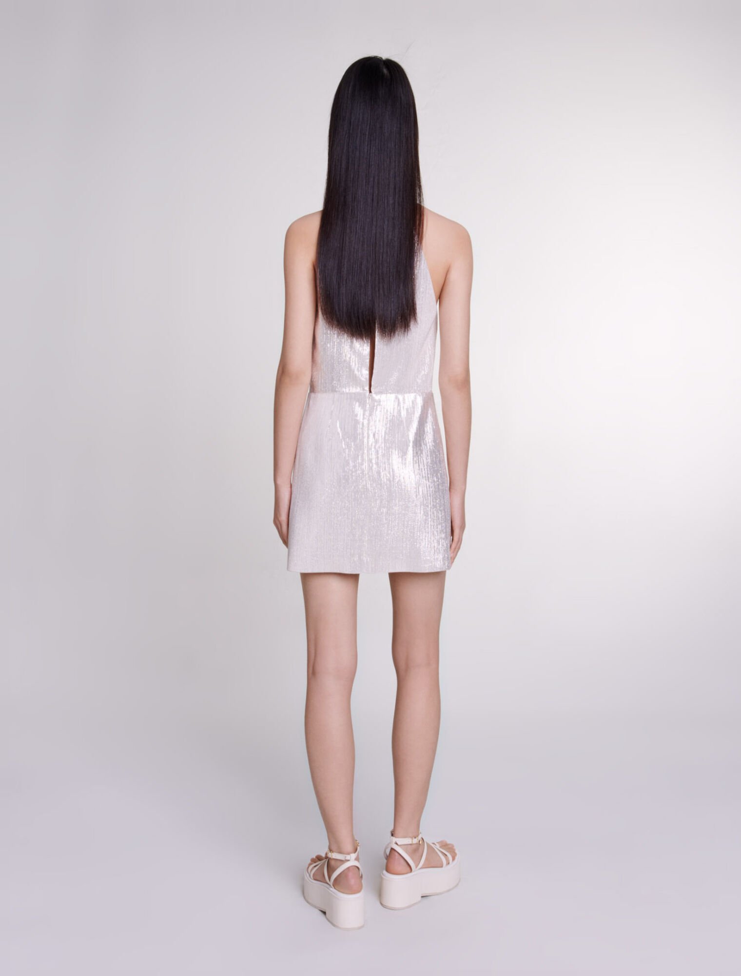 Short metallic dress