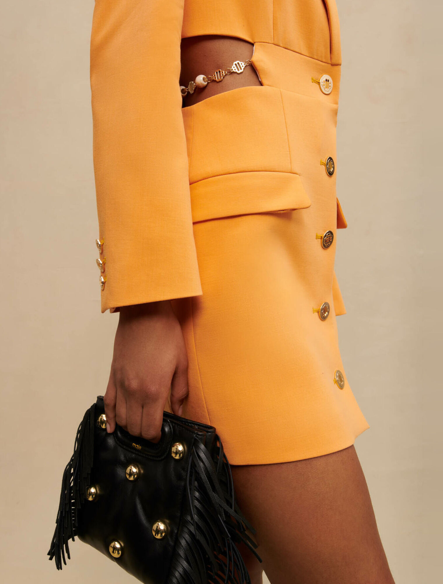 Robe tailleur ajourée