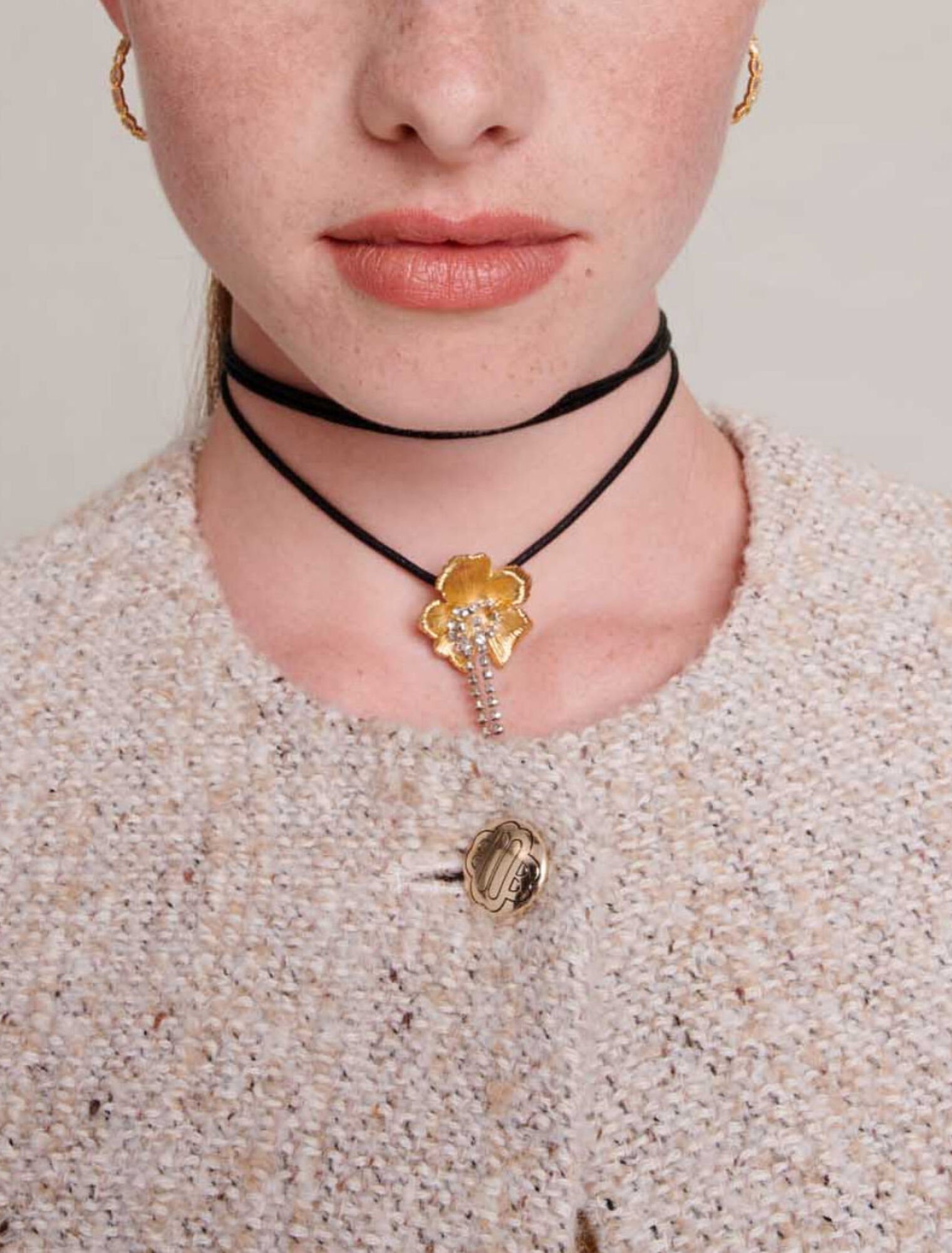 Short straight-fit jacket