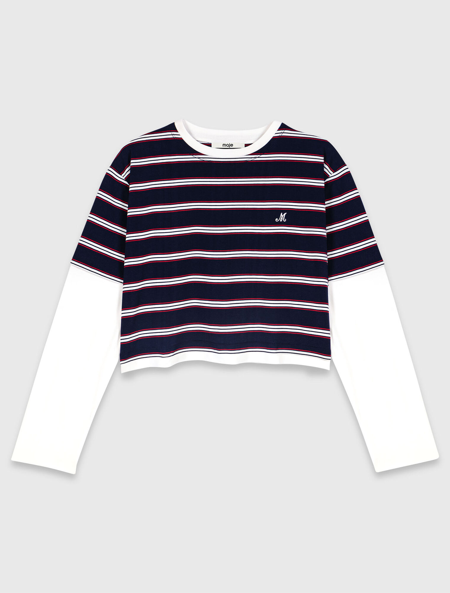 T-shirt effet superposition
