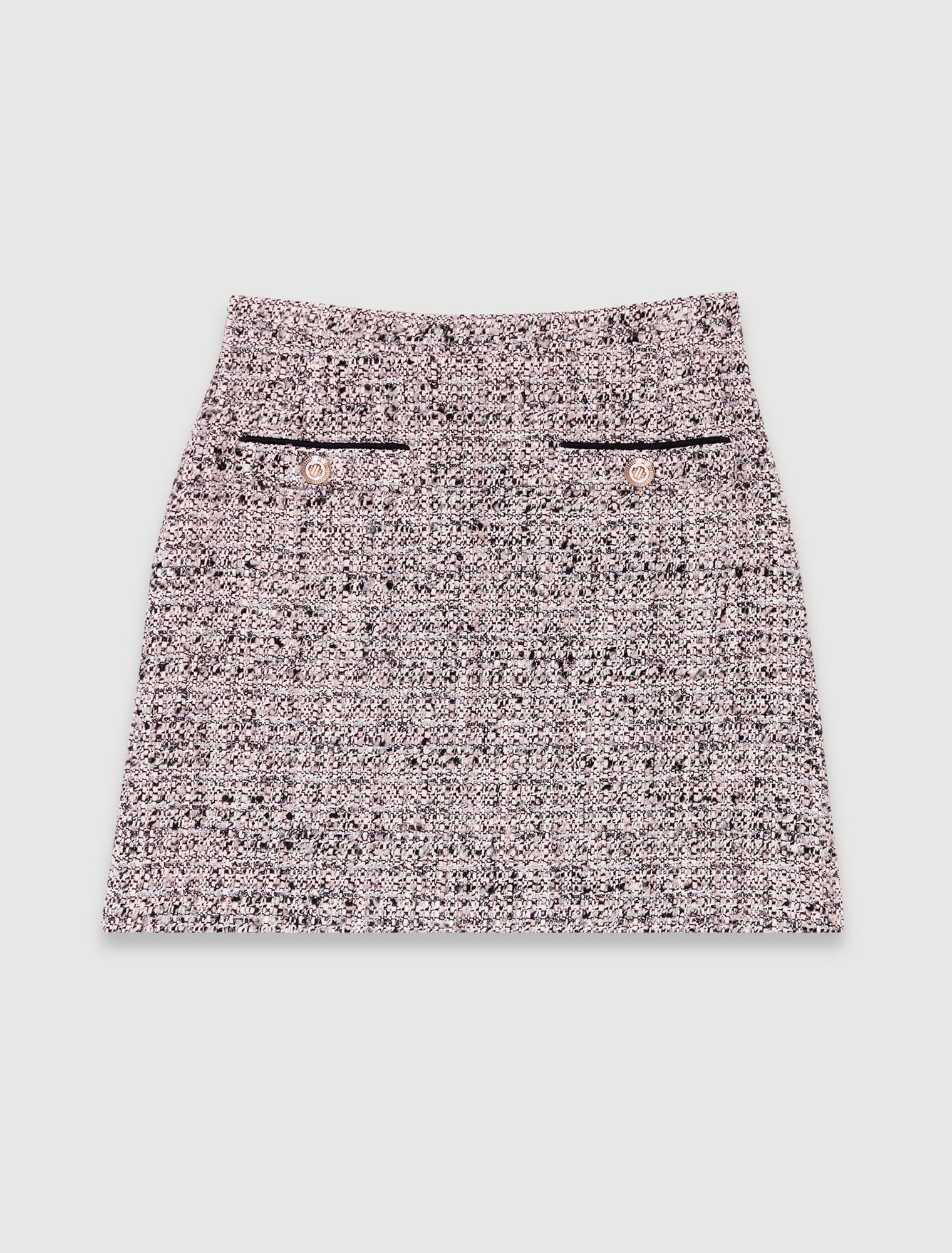Jupe courte tweed