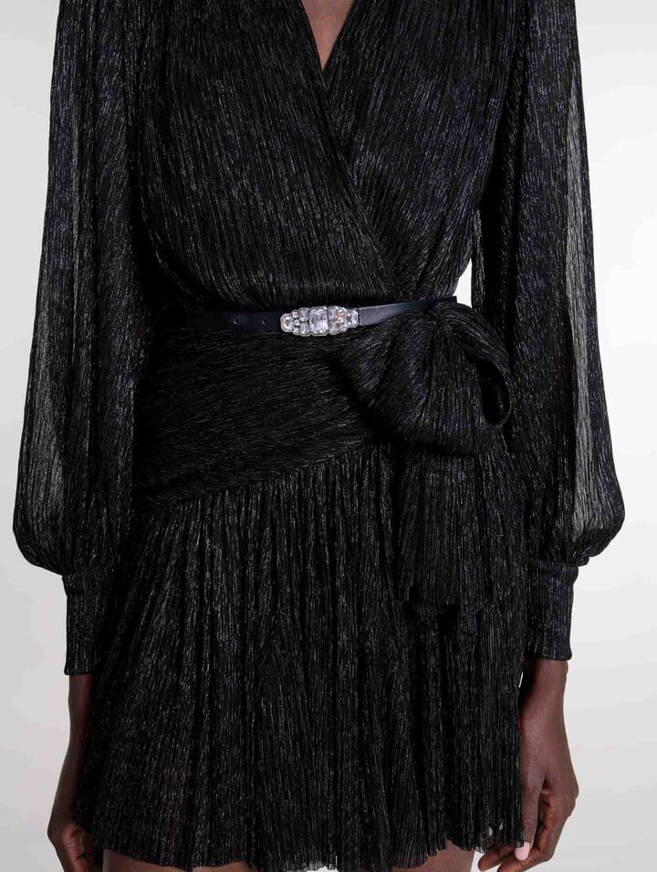 Ceinture fine à strass