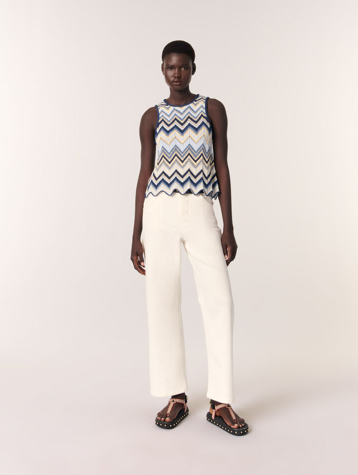 Top en crochet