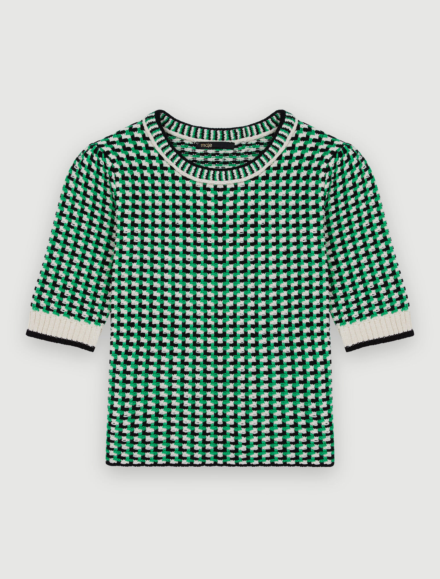 Decorative knit jumper