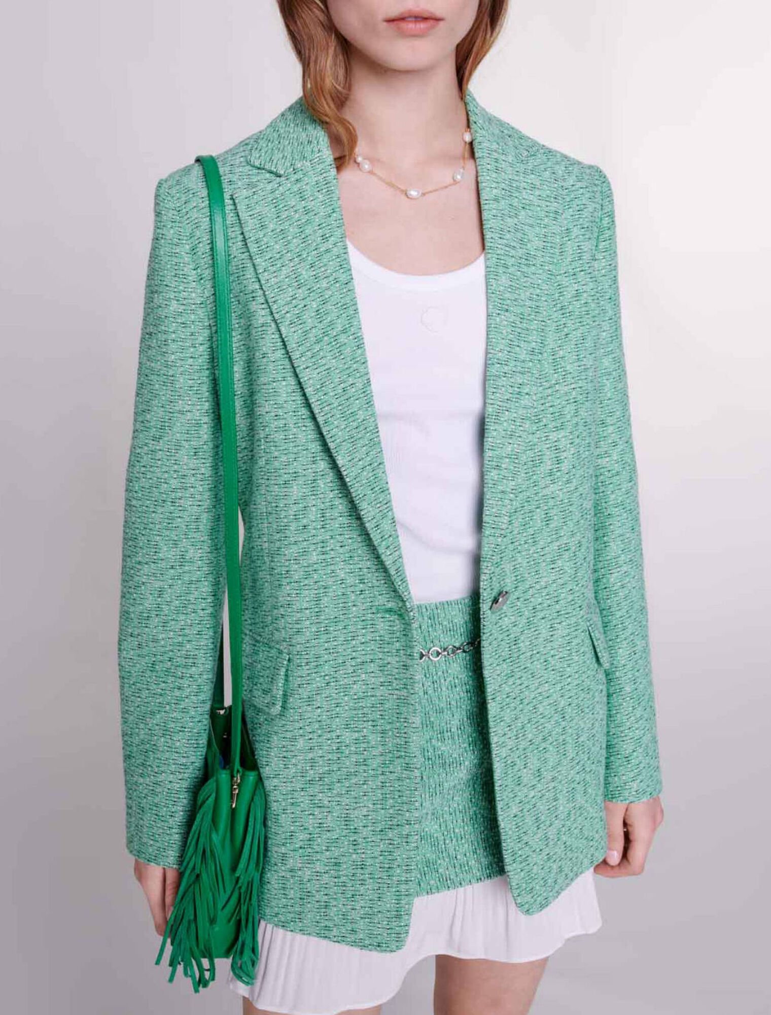 Veste en tweed