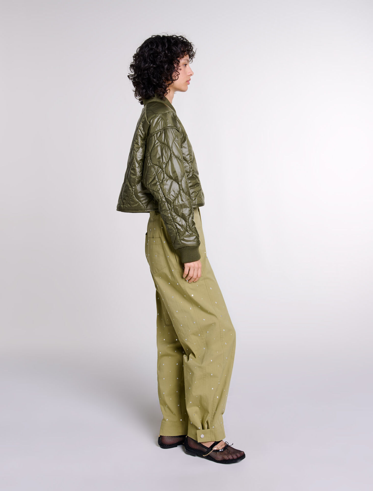 Blouson court matelassé