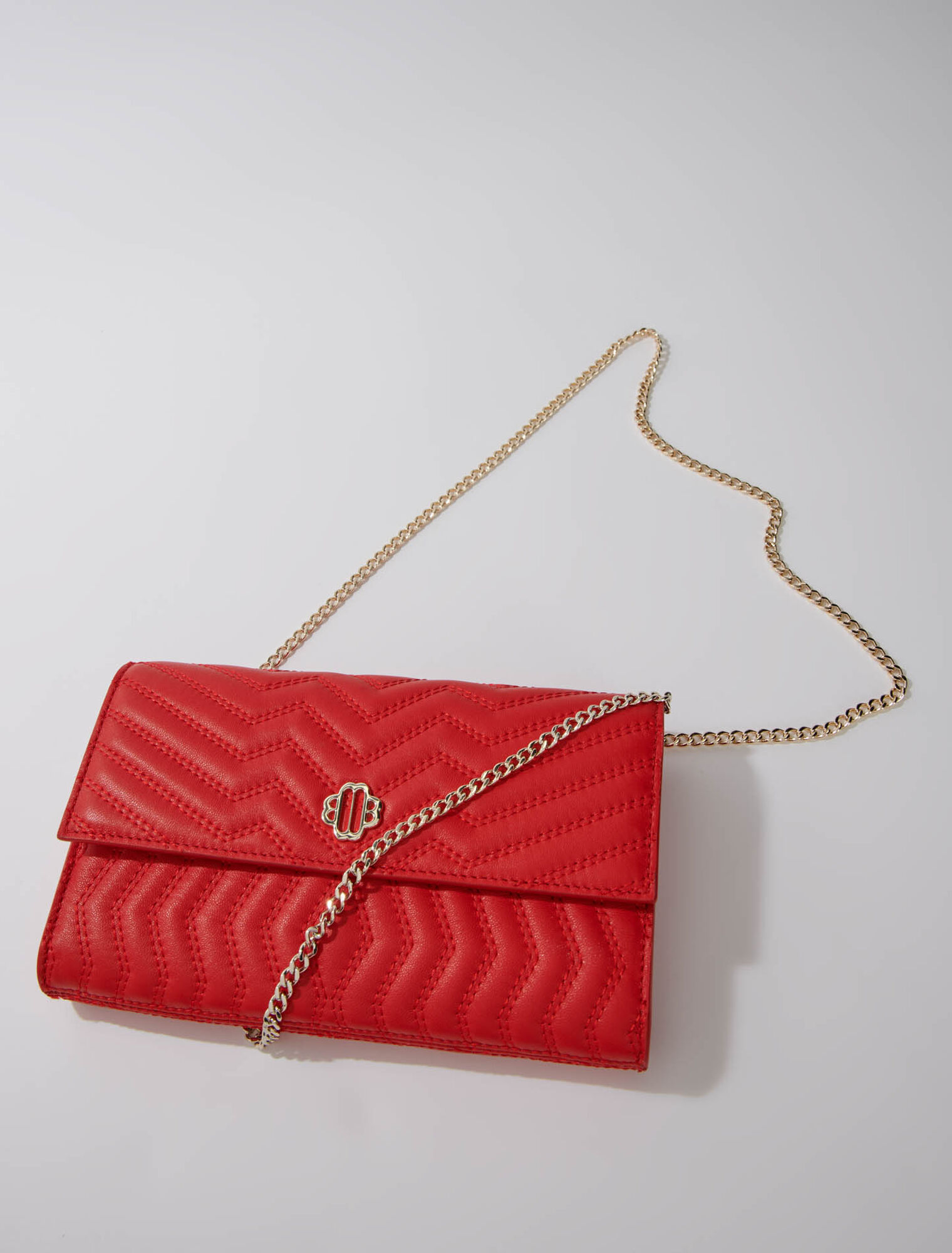 Portefeuille à chaîne en cuir