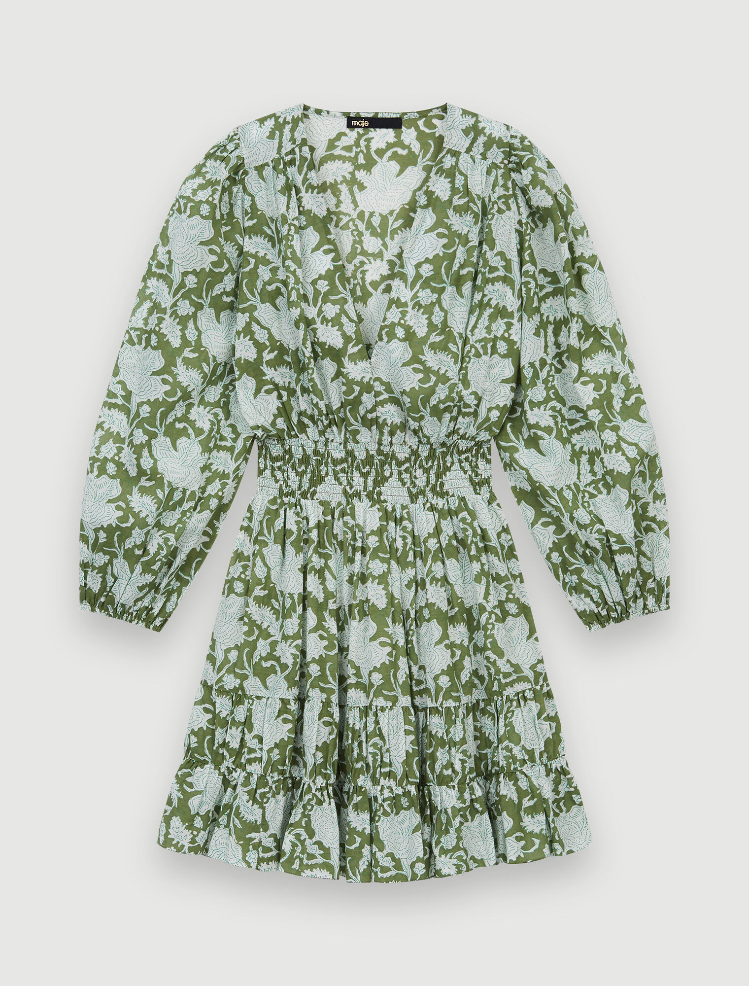 Robe en coton imprimé