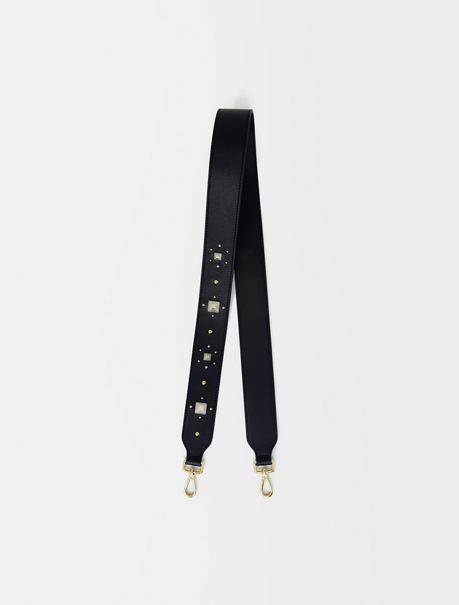 Bandoulière en cuir à studs