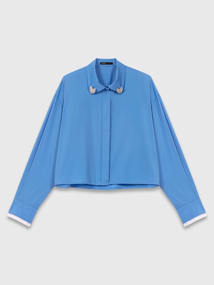 Chemise avec bijoux amovible