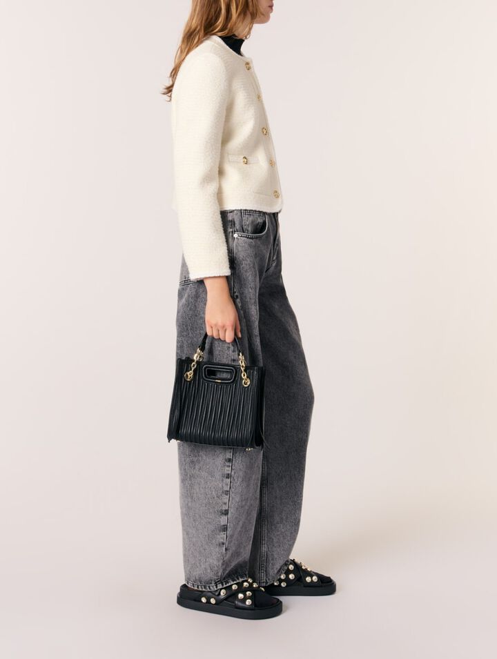 Veste courte en tweed