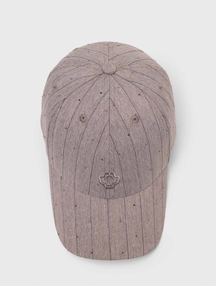 Printed cotton hat
