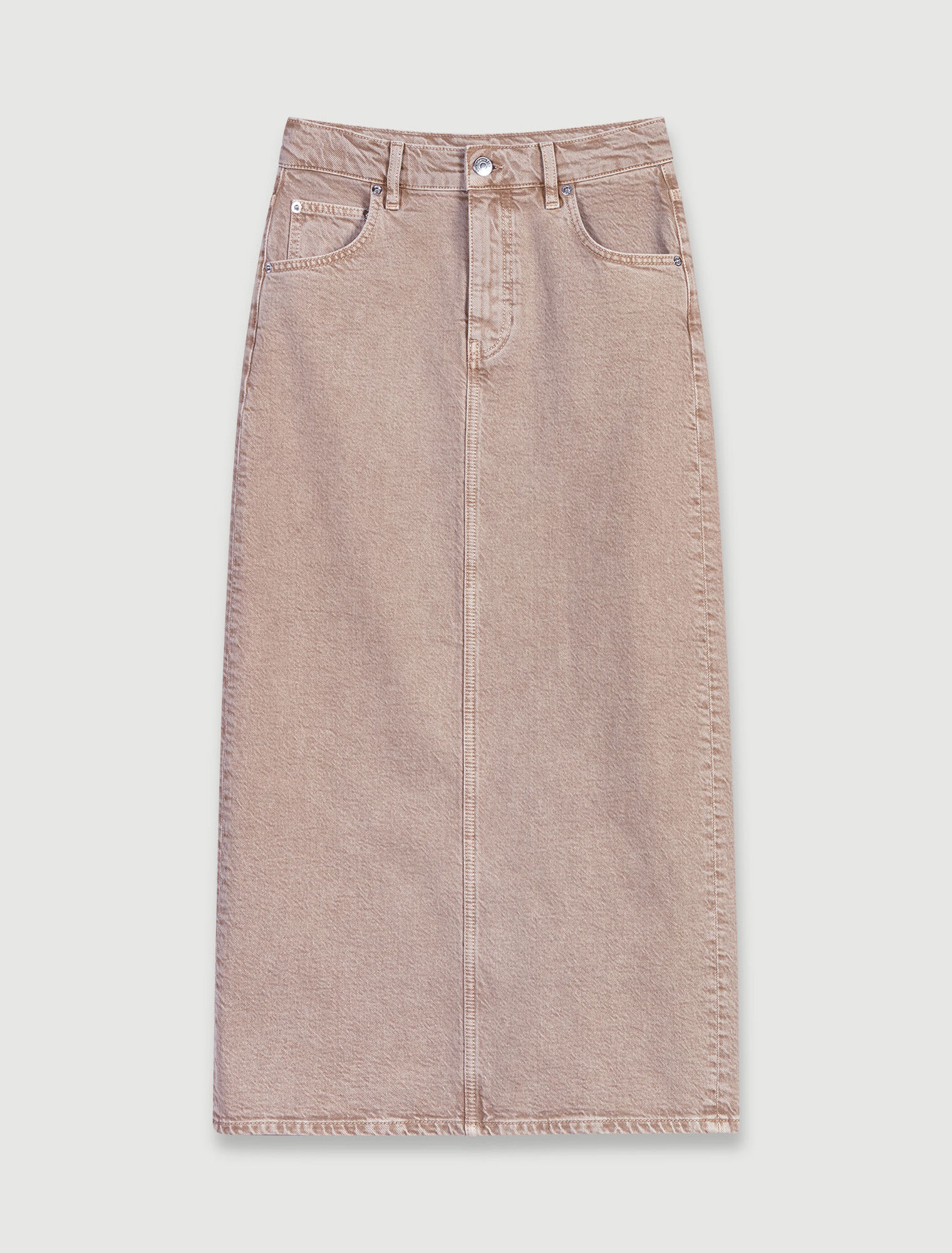 Jupe longue en denim