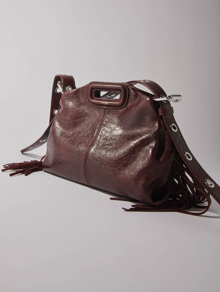 Sac Miss M Mini en cuir craquelé