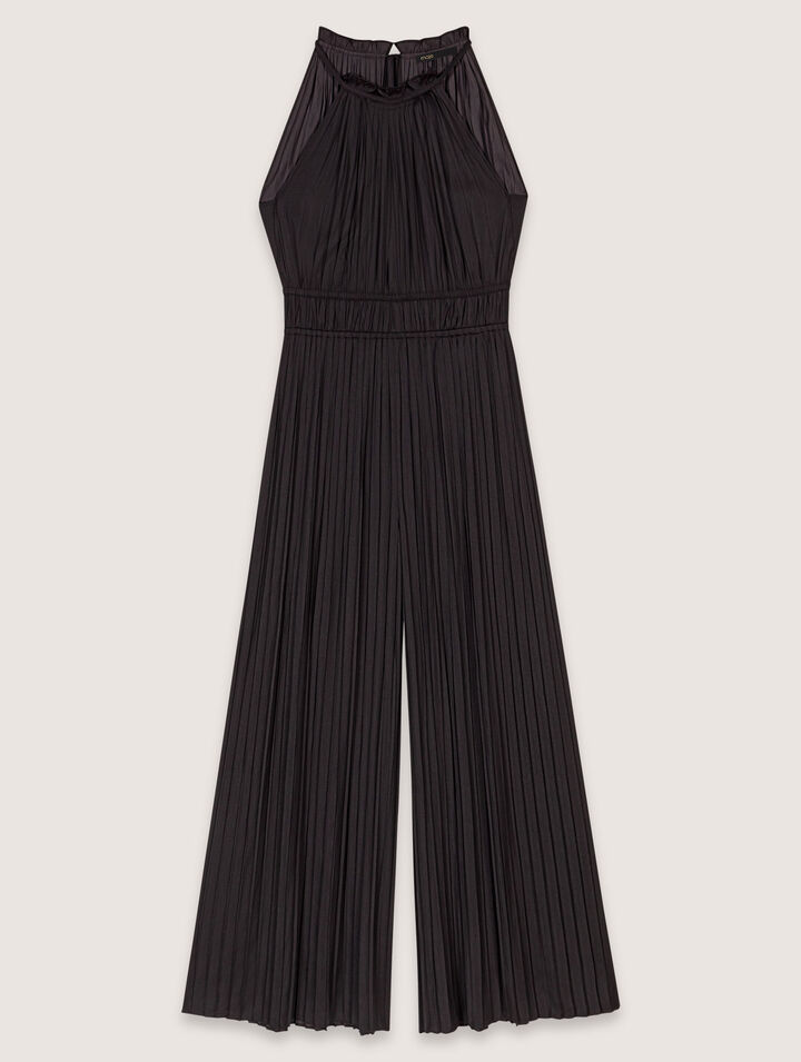Pleated jumpsuit