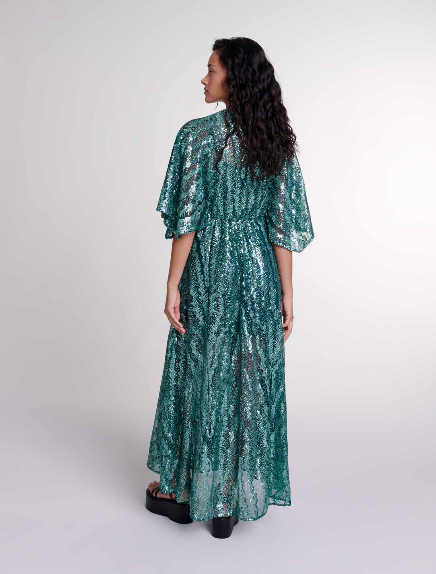 Sequin maxi dress
