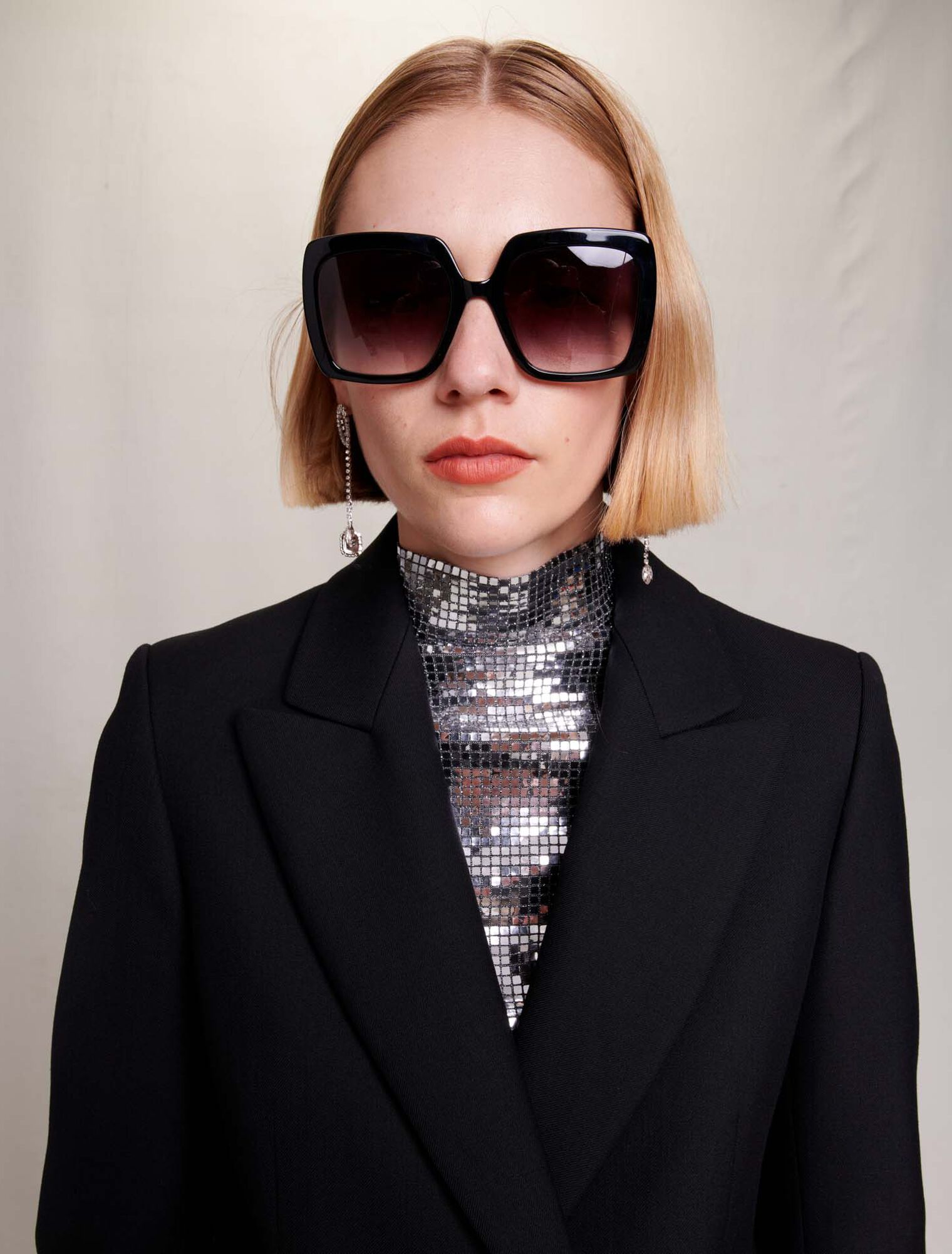 Veste courte en tweed