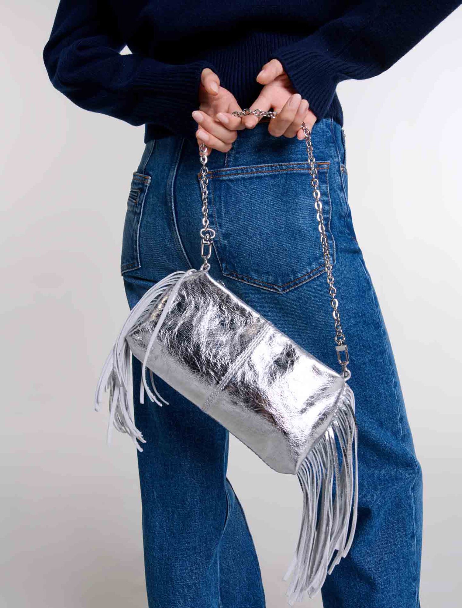 Pochette Miss M pouch en cuir