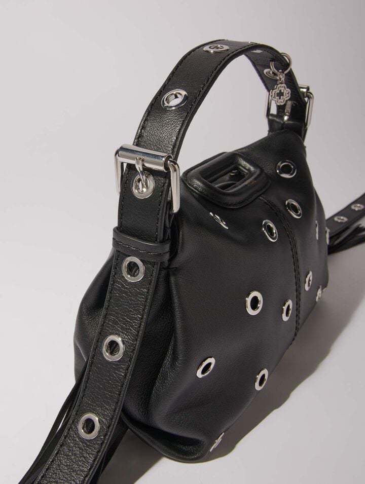 Sac Miss M Mini en cuir et œillets