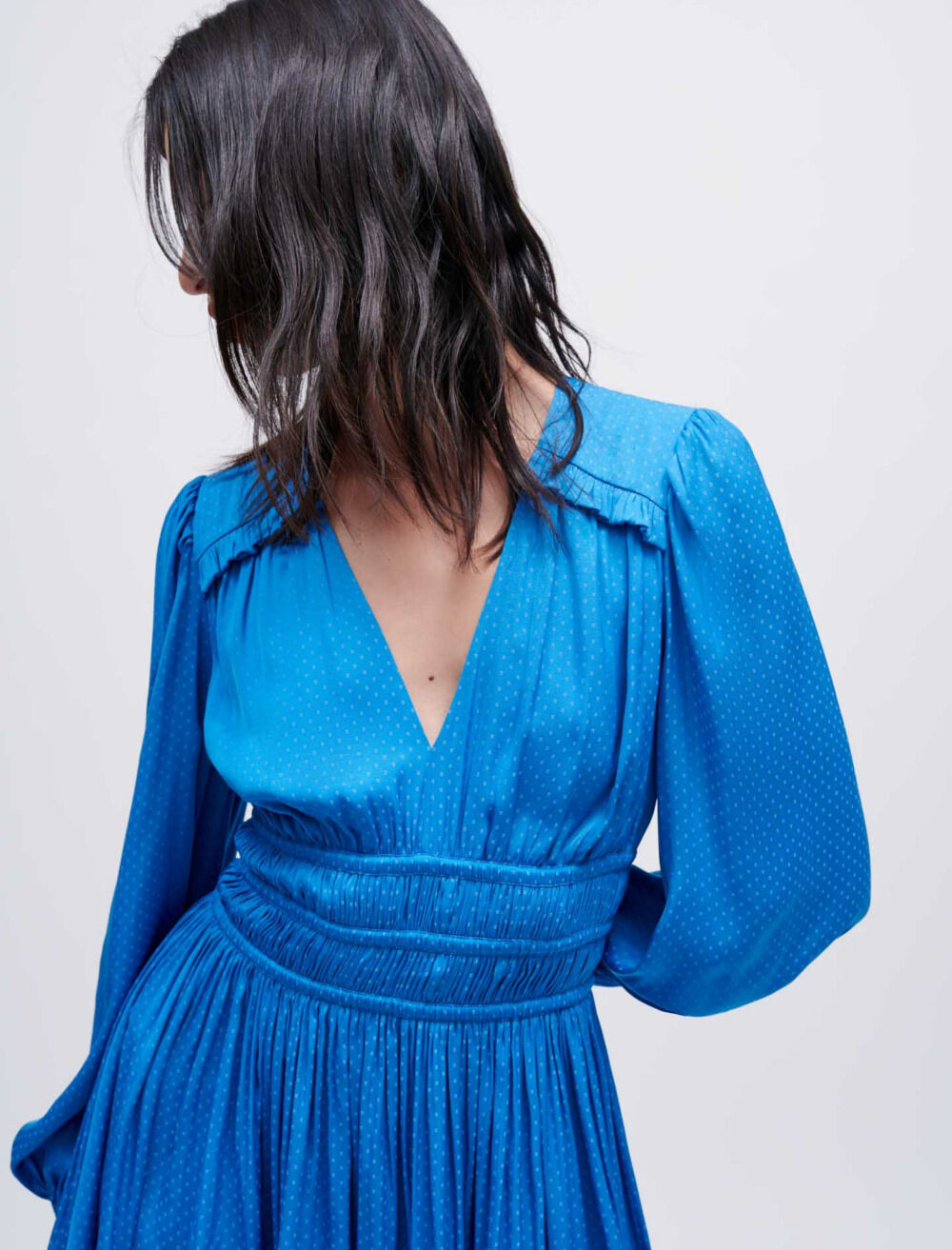 Blue maje dress online