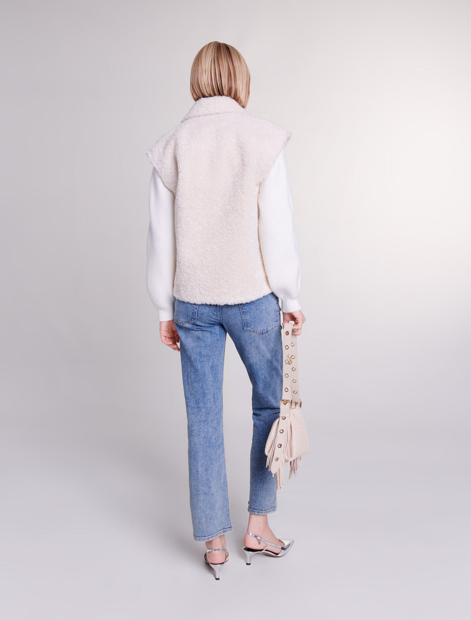 Blouson bi-matière