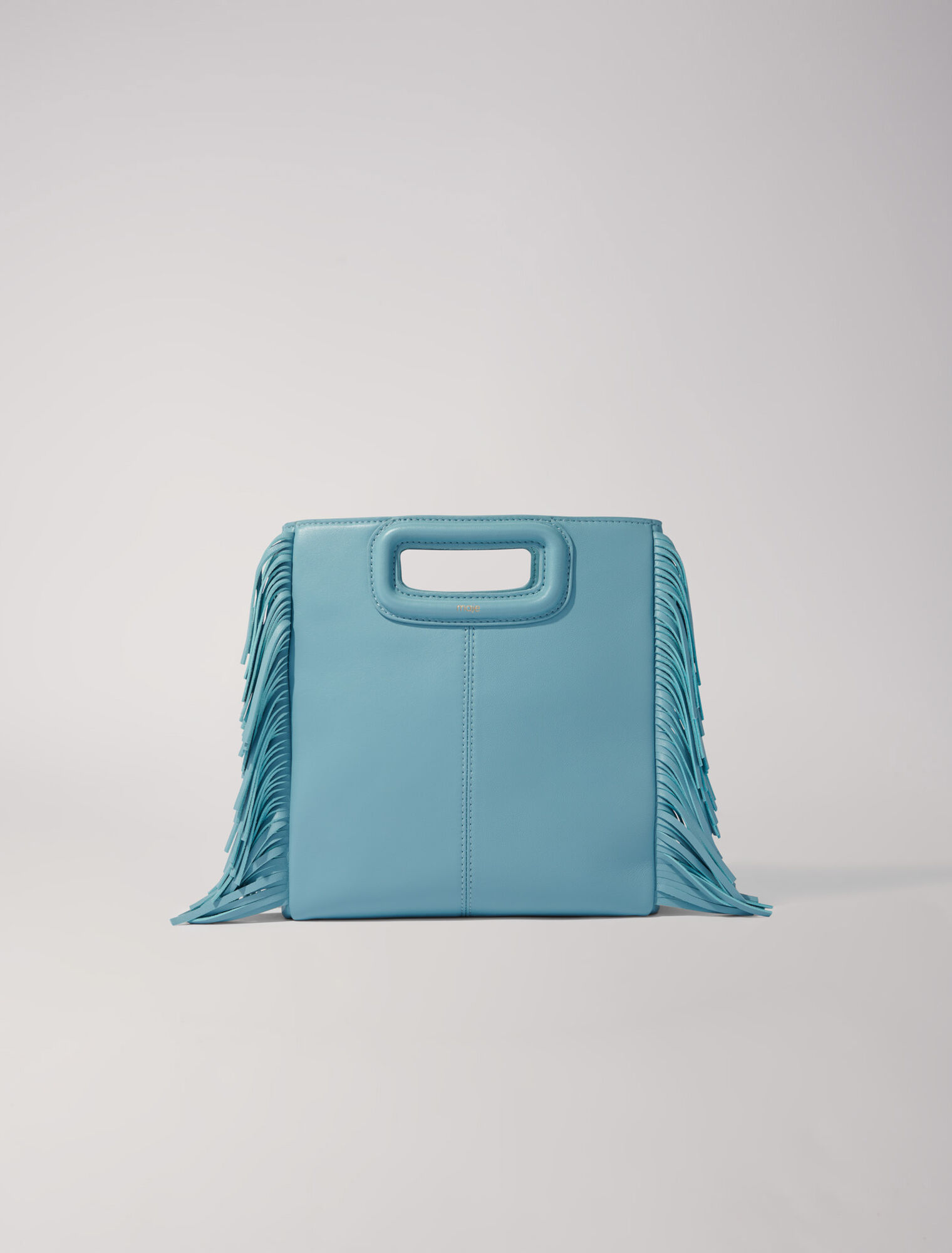 Sac M en cuir à franges