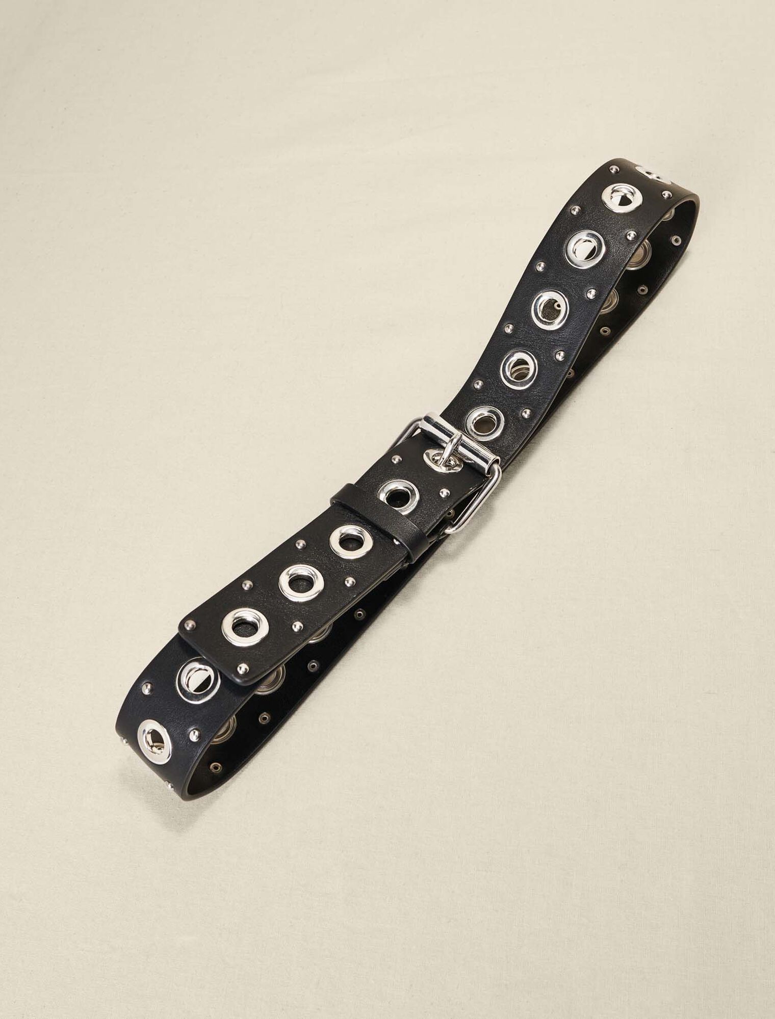 Ceinture à rivets empiécés