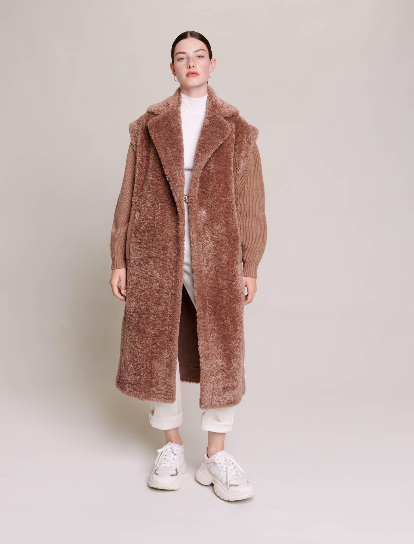 Maje faux fur discount