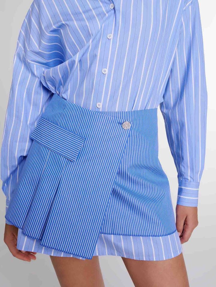 Robe 2-en-1 à rayures