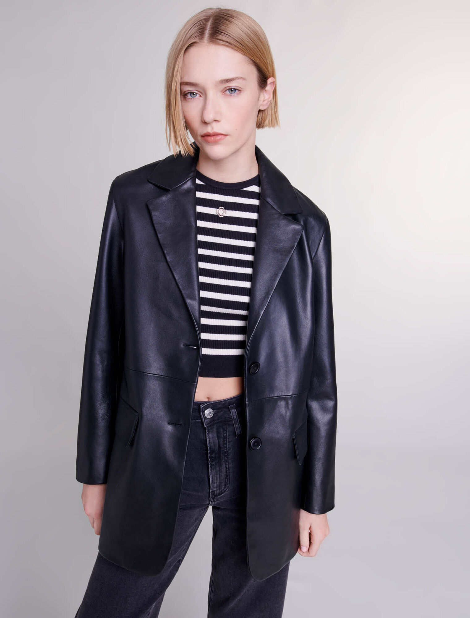 Leather jacket