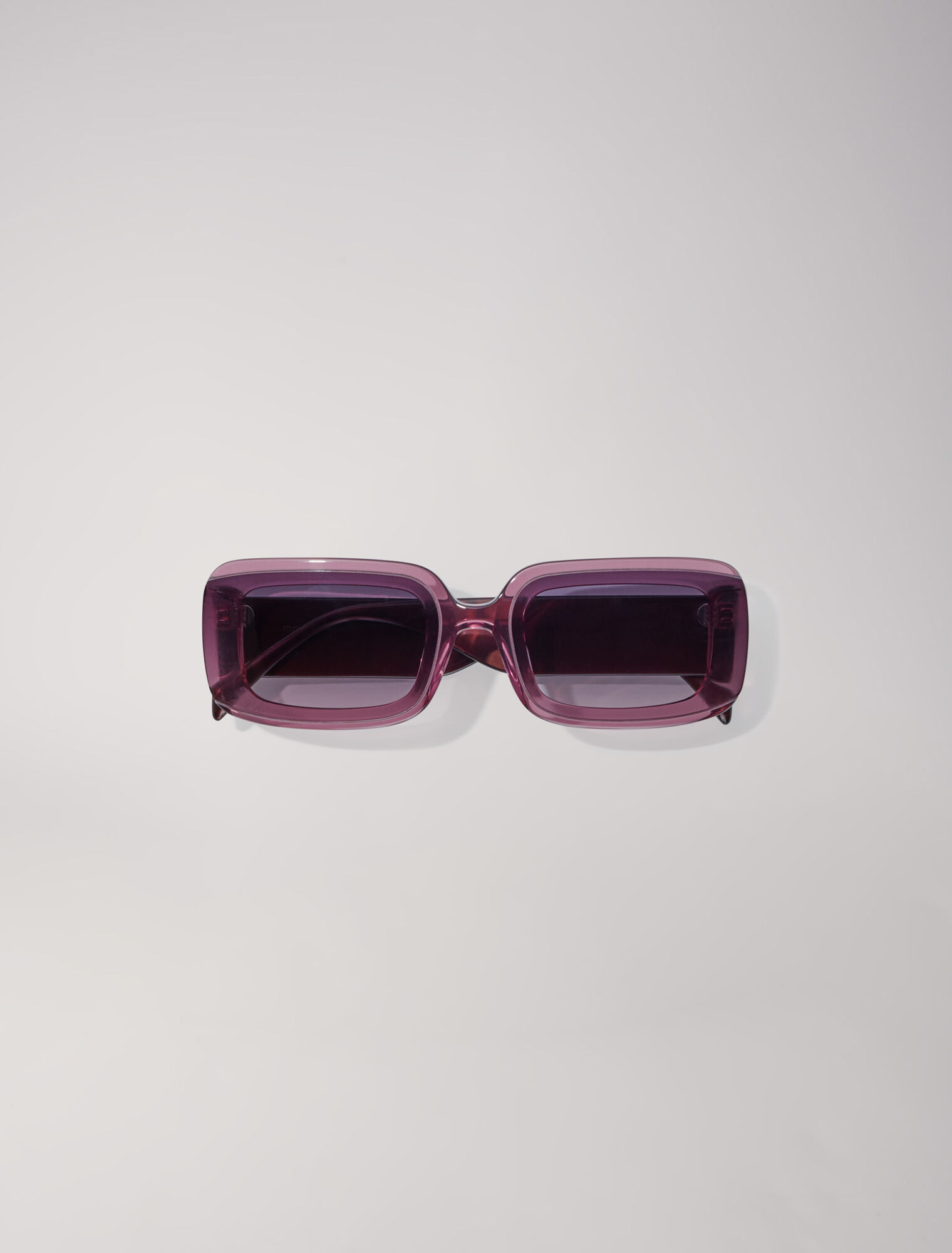 Lunettes en acétate et verres fumés