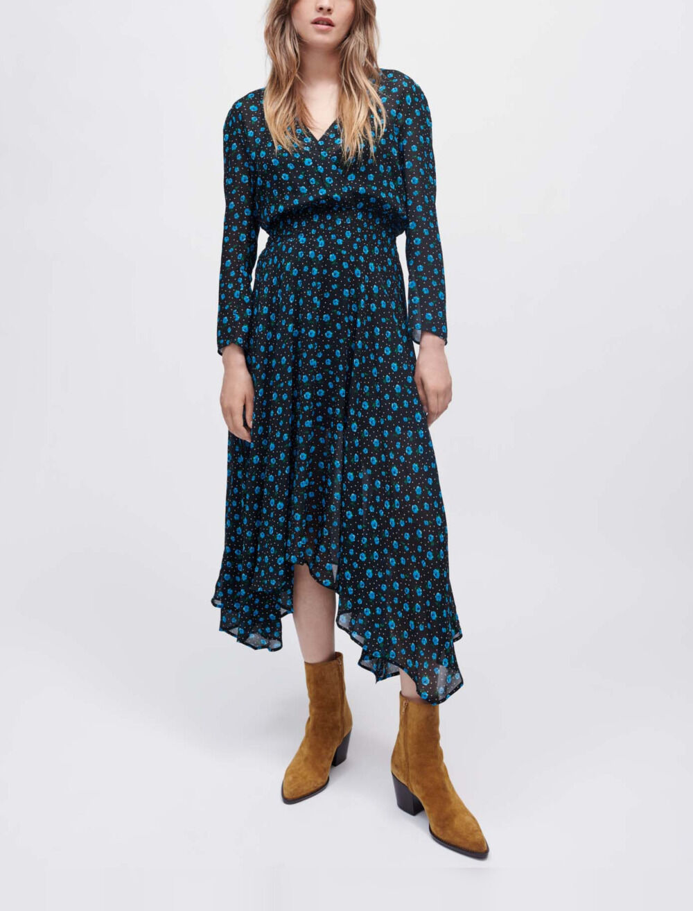 Maje robe leopard on sale