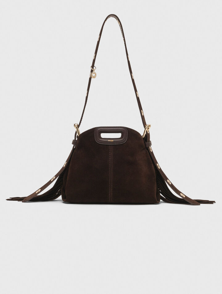 Suede leather mini Miss M bag