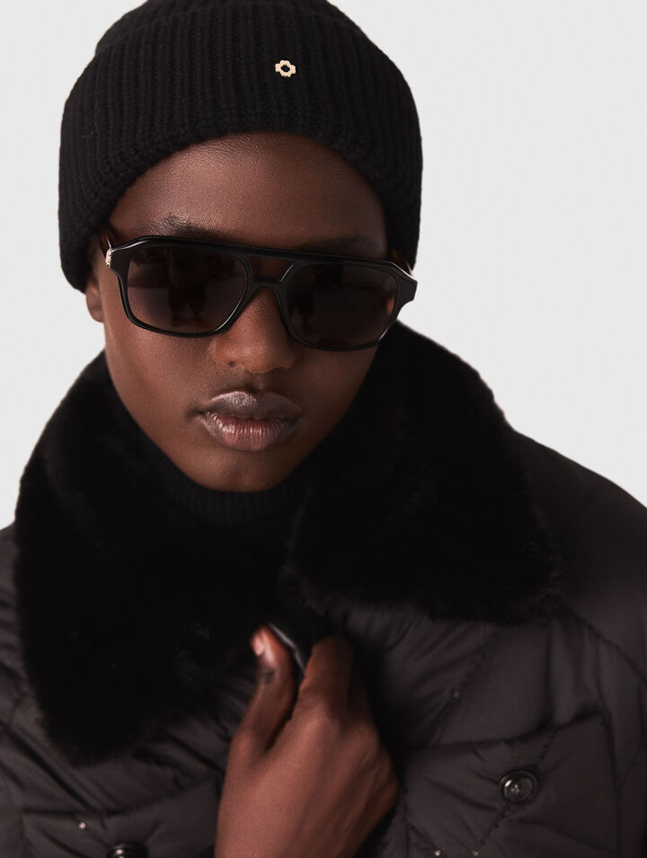 Doudoune réversible avec sequins