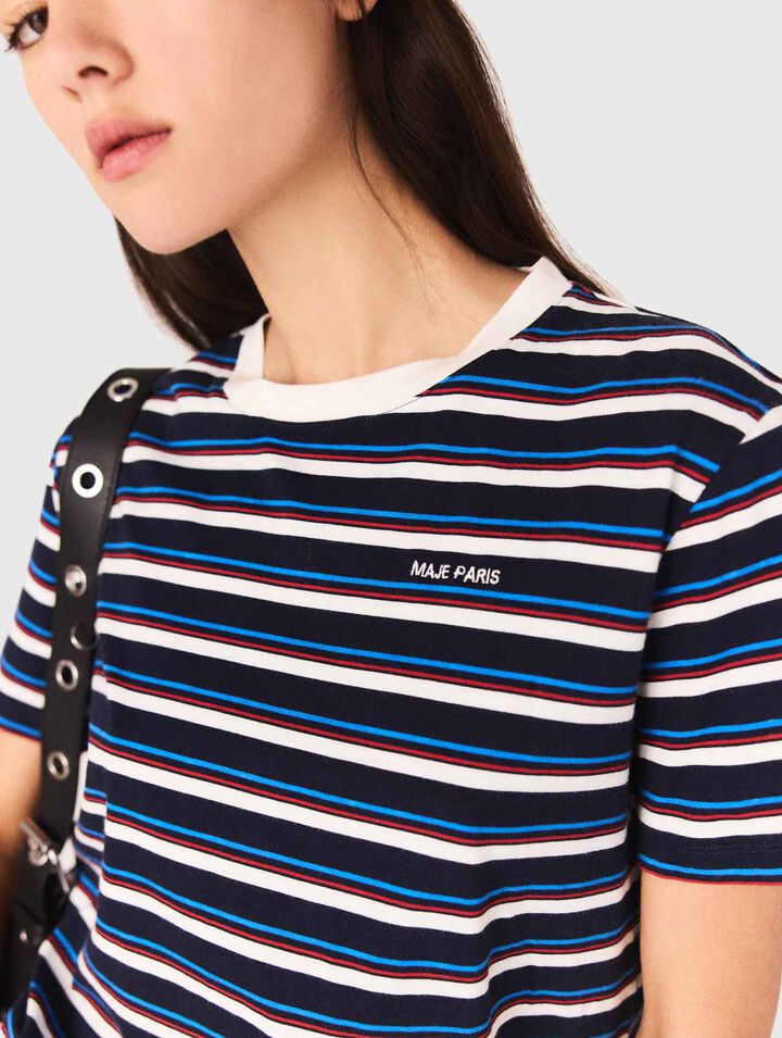 Tee-shirt à rayures