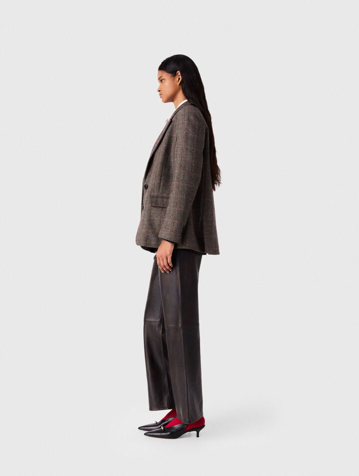 Pantalon en cuir