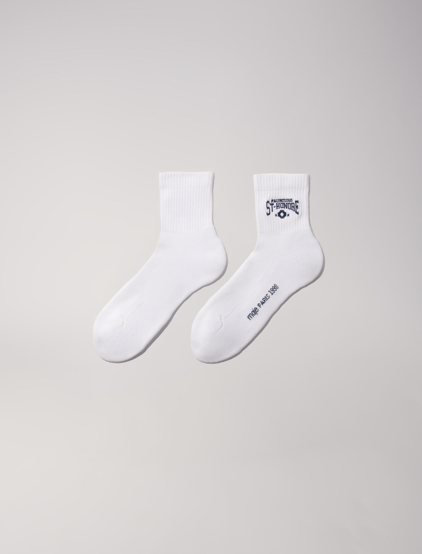 Chaussettes brodées best sale