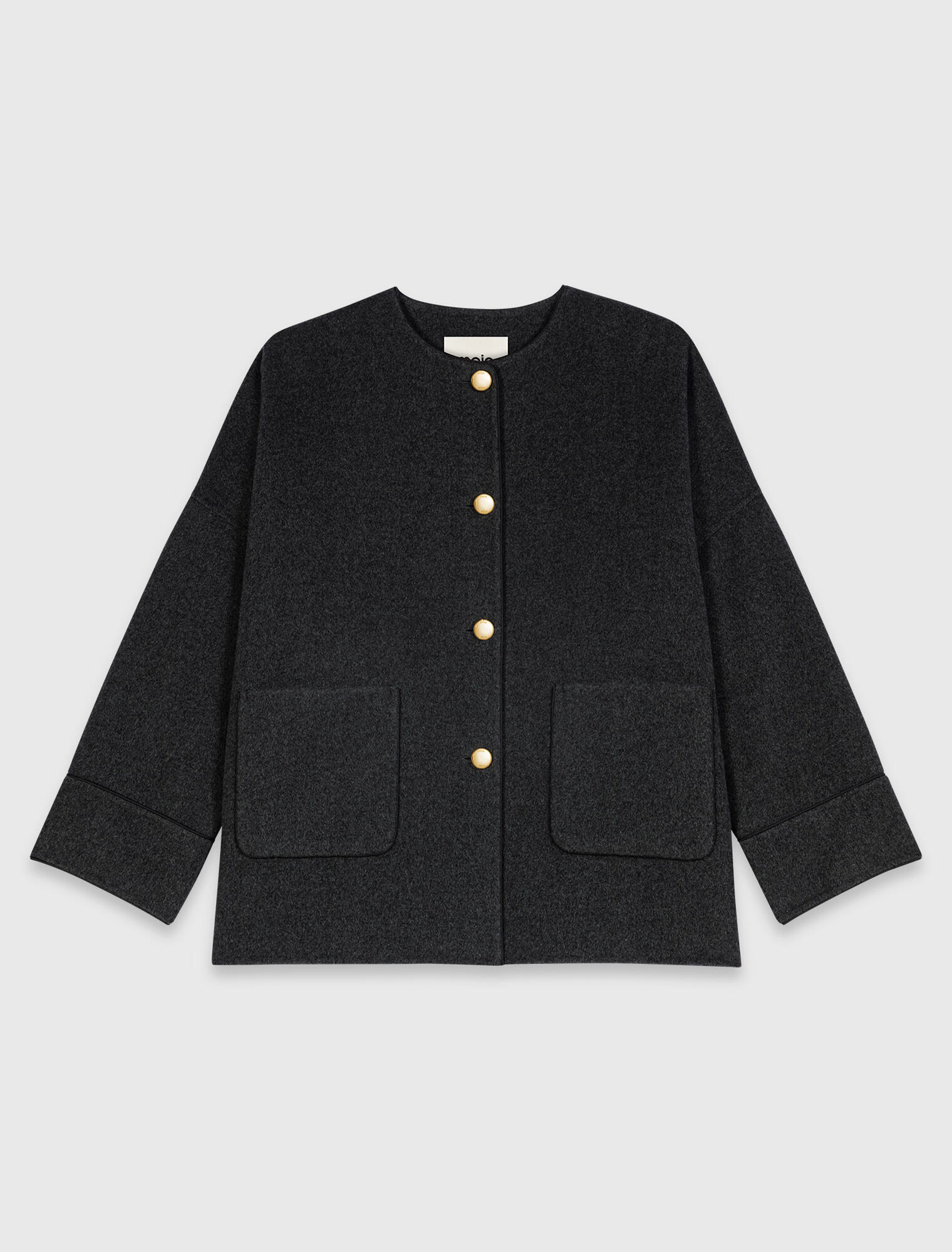 Manteau echarpe amovible