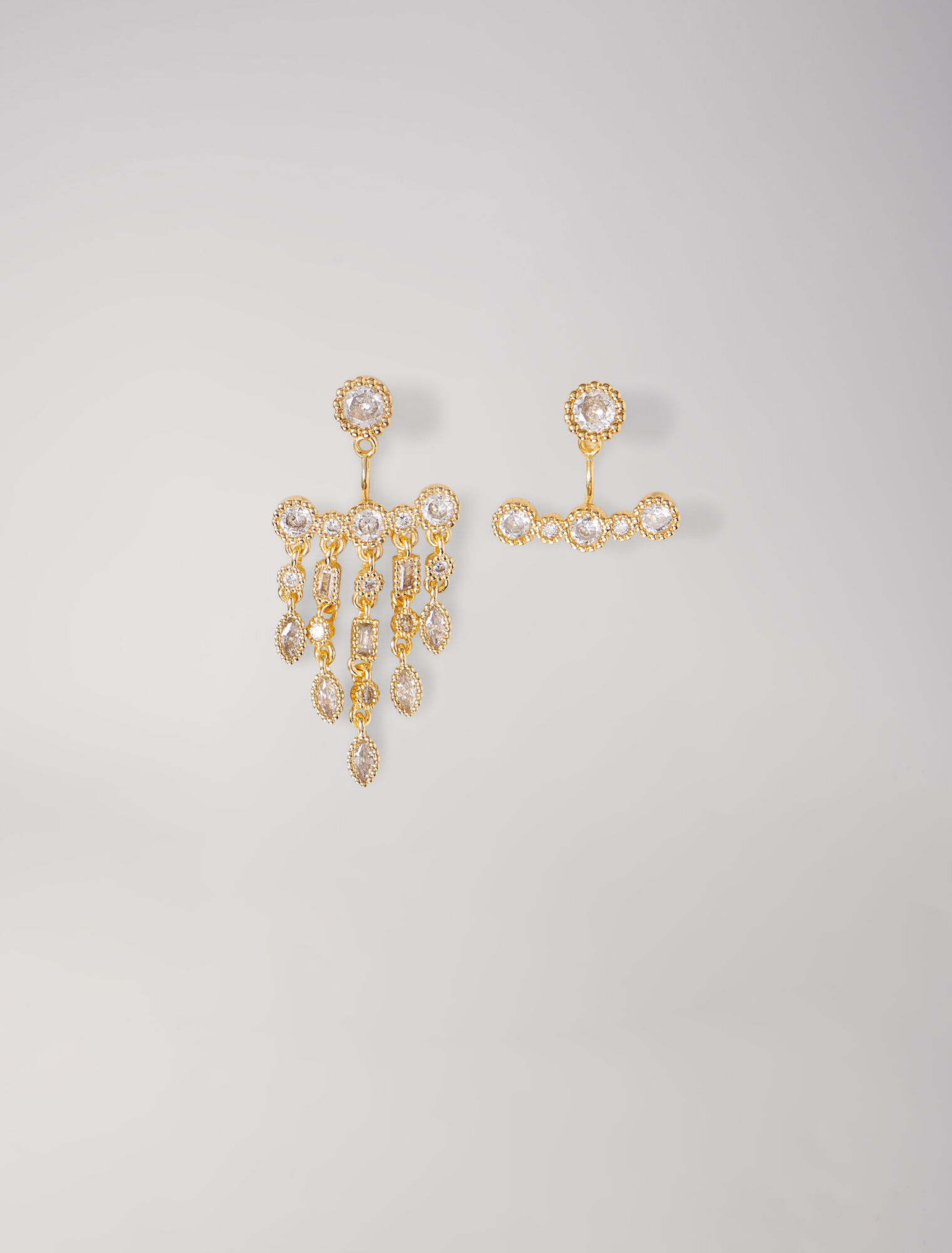Boucles d'oreilles asymétriques