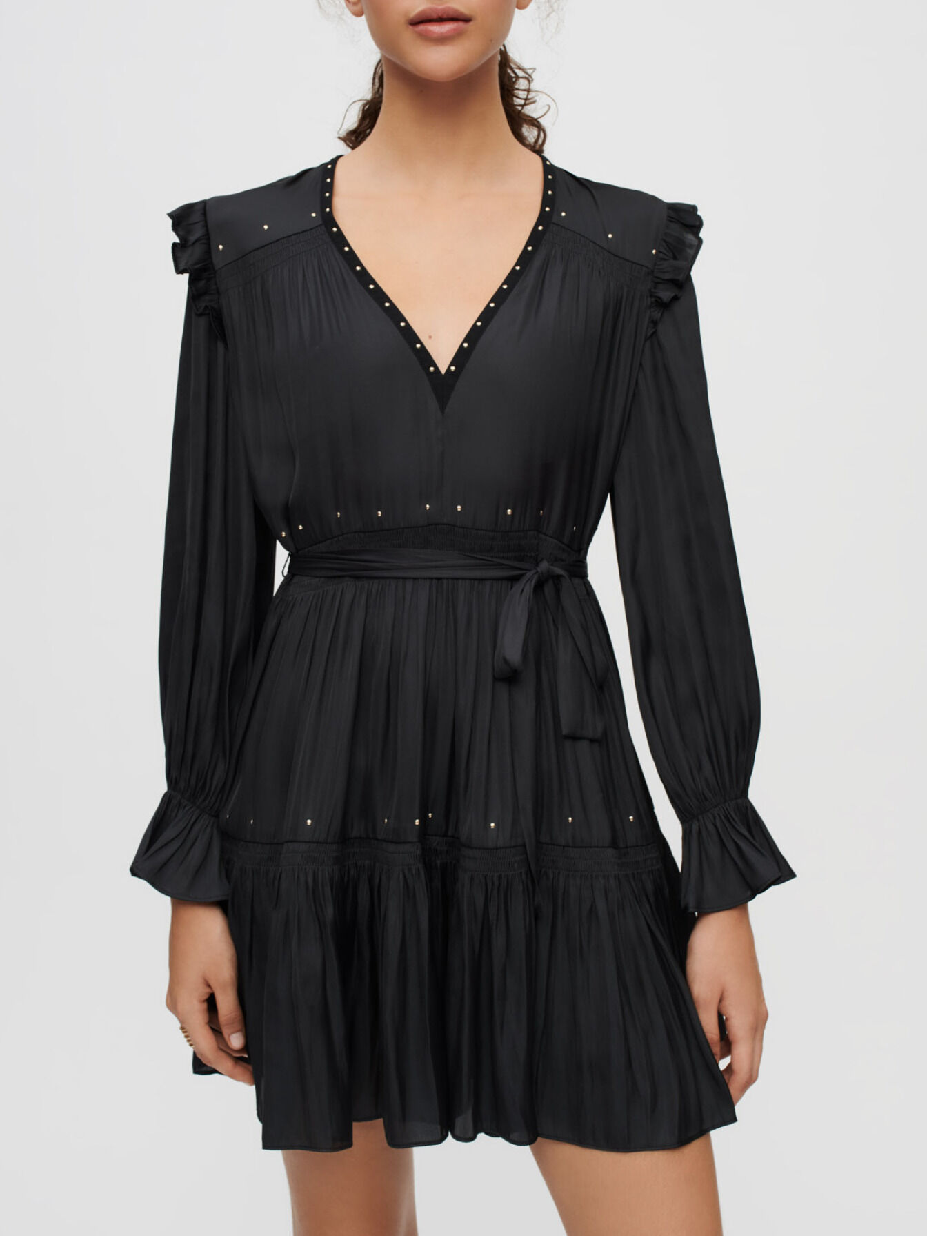 Robe maje noire on sale