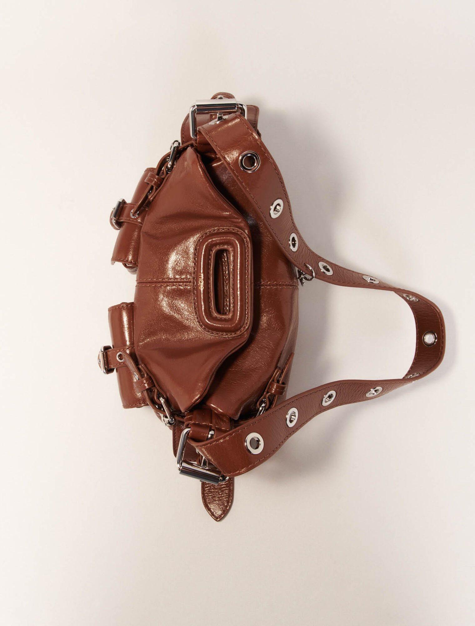 Sac Miss M Mini pockets en cuir use