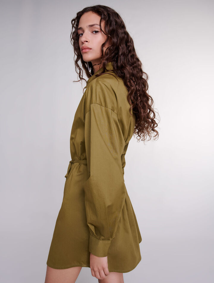 Robe portefeuille ajourée