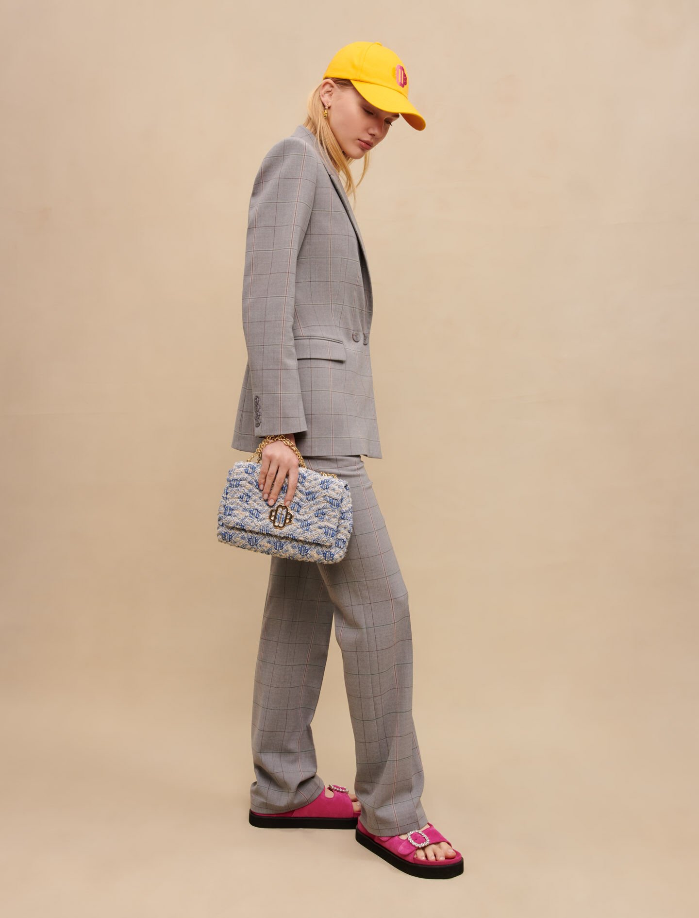 Veste maje carreaux 2025
