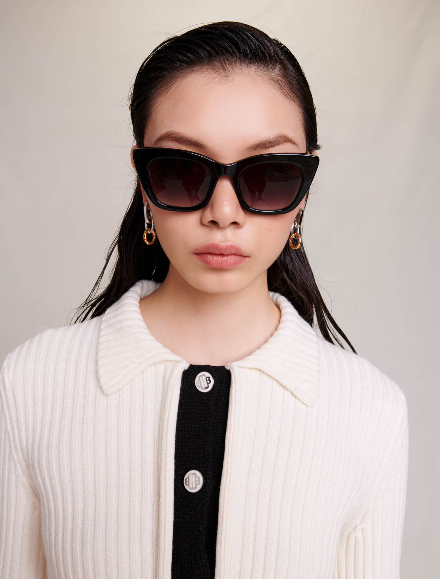 Knit cardigan