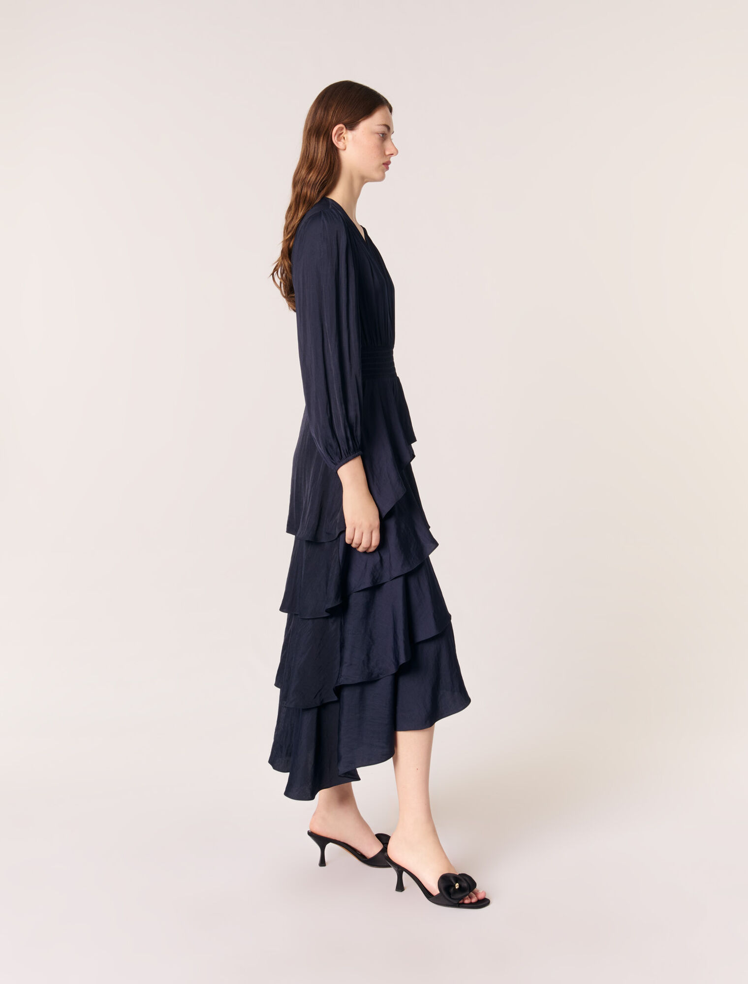 Robe courte en maille