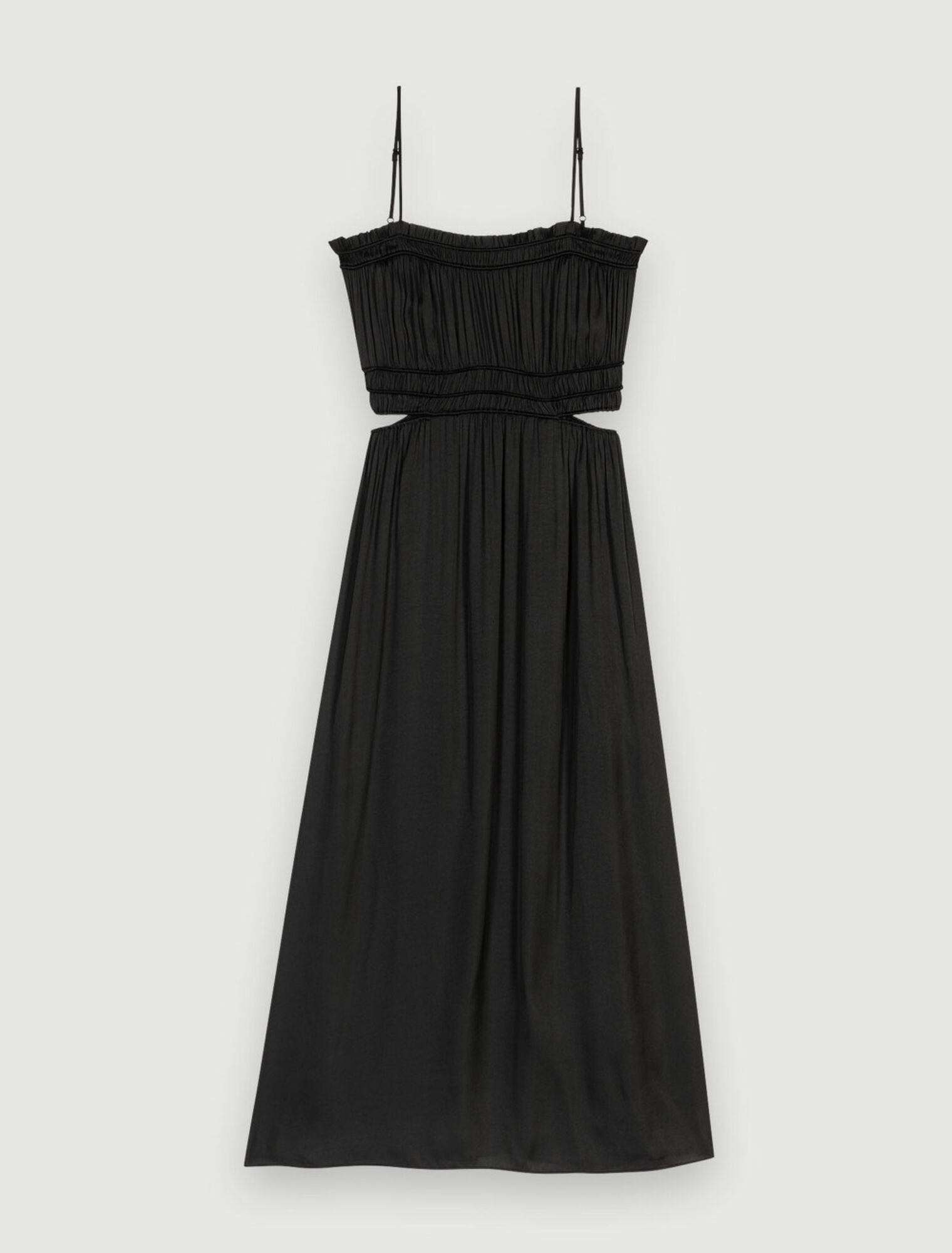 Long satiny dress