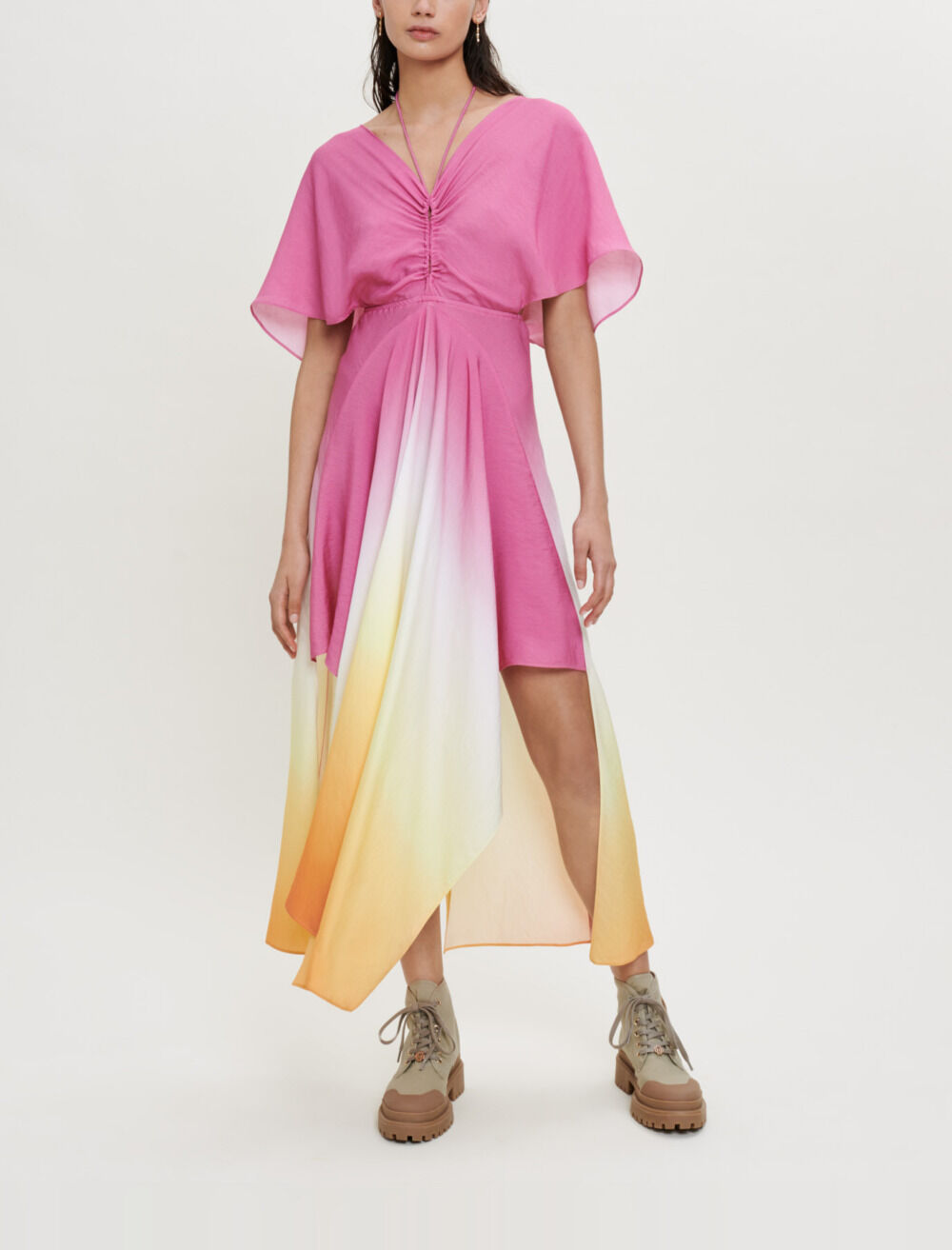 Robe foulard maje discount