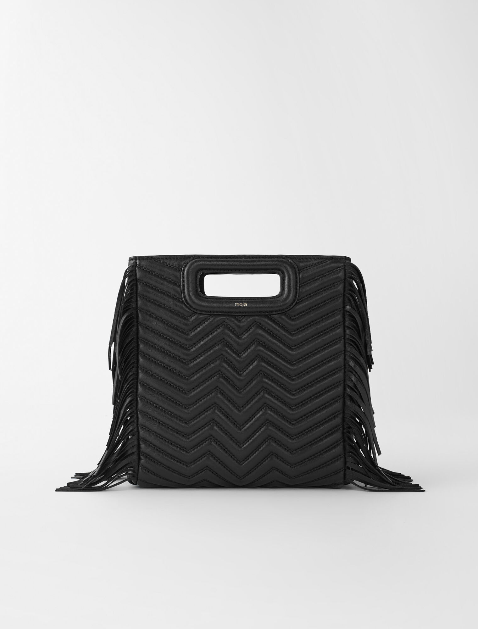 QUILTED LEATHER M BAG