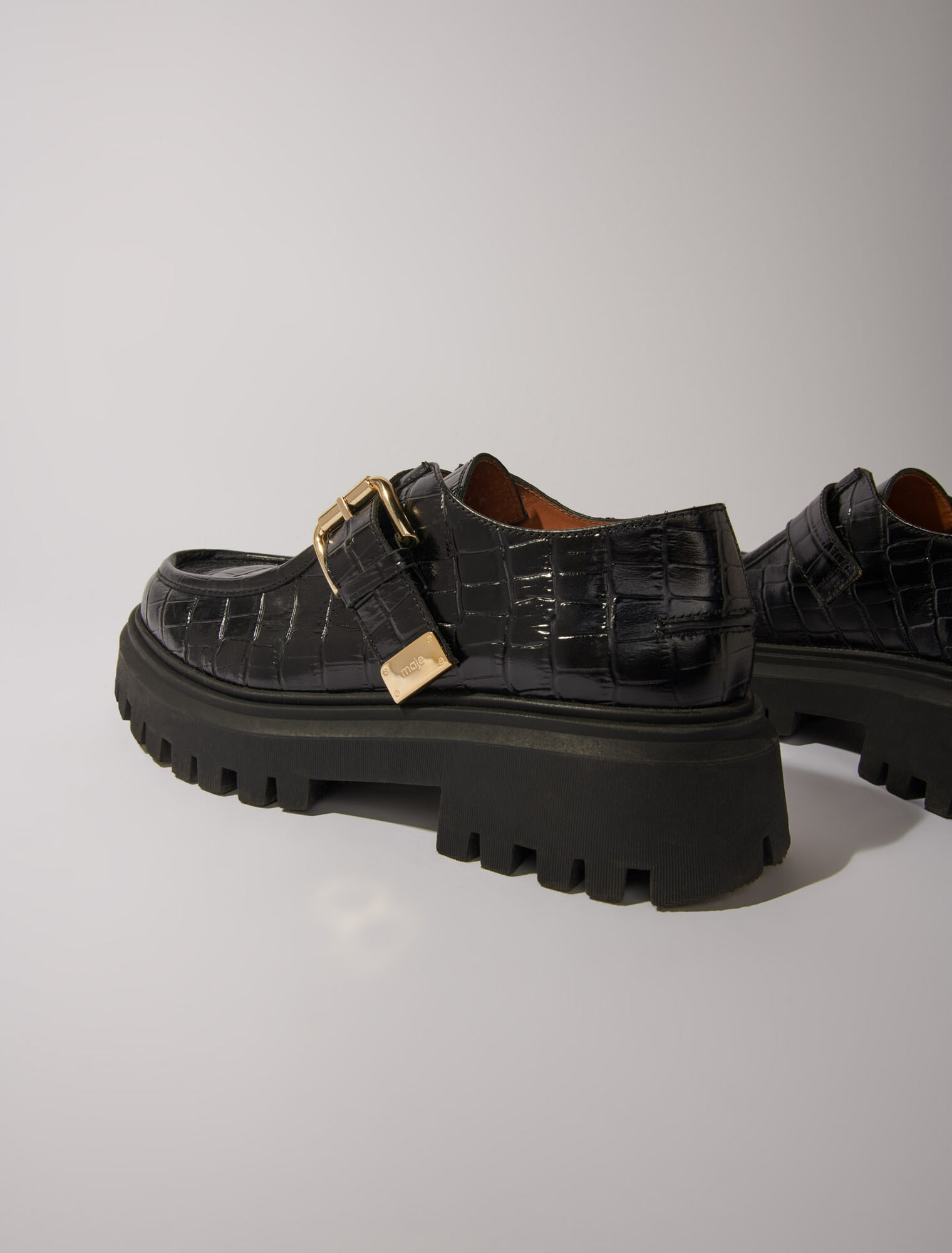 Derbie chunky en cuir