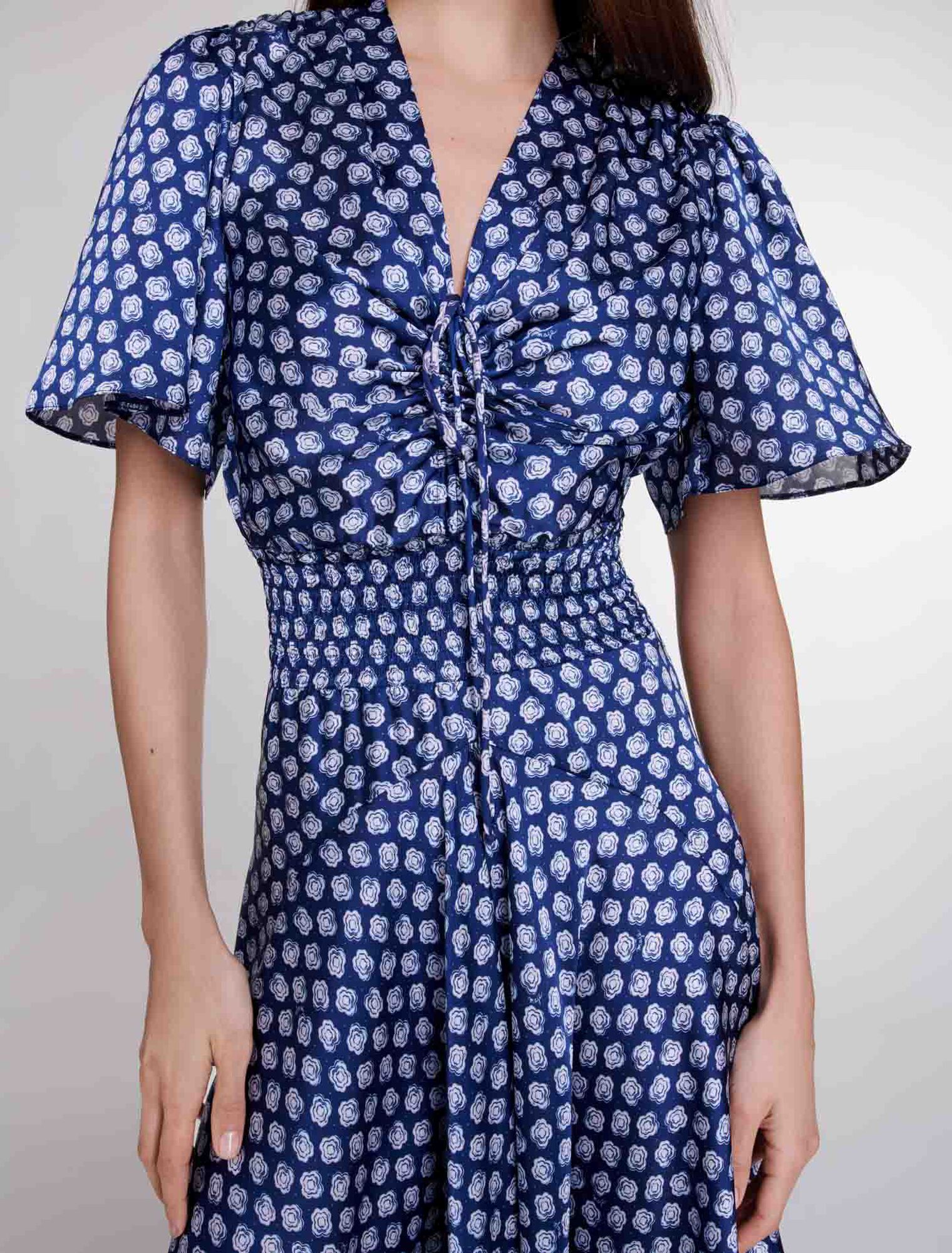 Robe longue imprimée
